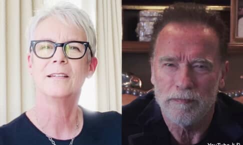 ジェイミー・リー・カーティスと、アーノルド・シュワルツェネッガー