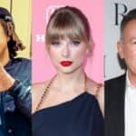 左からジェイ・Z、テイラー・スウィフト、ブルース・スプリングスティーン