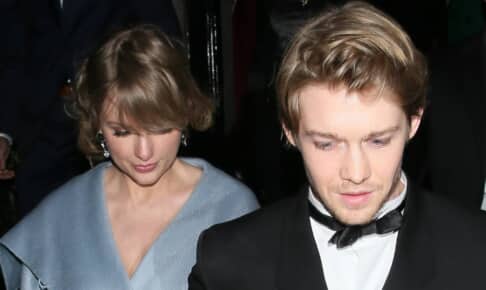 テイラー・スウィフト（左）とジョー・アルウィン（右）