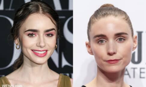 リリー・コリンズと、ルーニー・マーラ