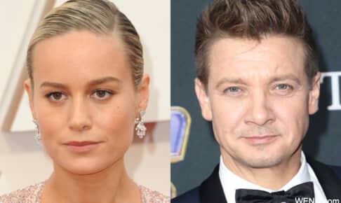 ブリー・ラーソンと、ジェレミー・レナー