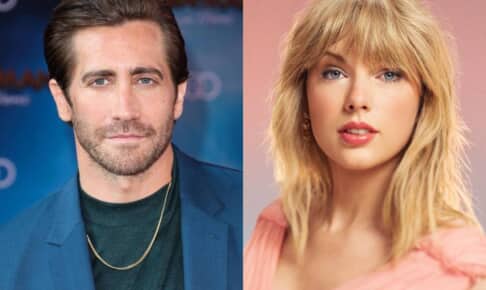 ジェイク・ギレンホール（左）、テイラー・スウィフト