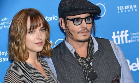ダコタ・ジョンソンとジョニー・デップ