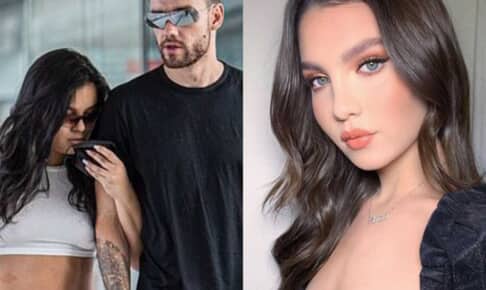 左からアリアナ・マウラ、リアム・ペイン、マヤ・ヘンリー