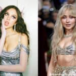 オリヴィア・ロドリゴ（左）、サブリナ・カーペンター