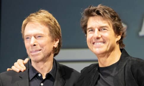 ジェリー・ブラッカイマー監督と、トム・クルーズ