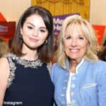 セレーナ・ゴメスと、ジル・バイデン