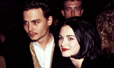 ジョニー・デップと、ウィノナ・ライダー Photo: Bei/Shutterstock