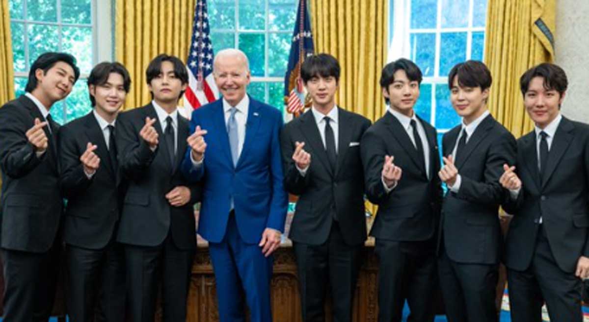 ジョー・バイデン大統領とBTS