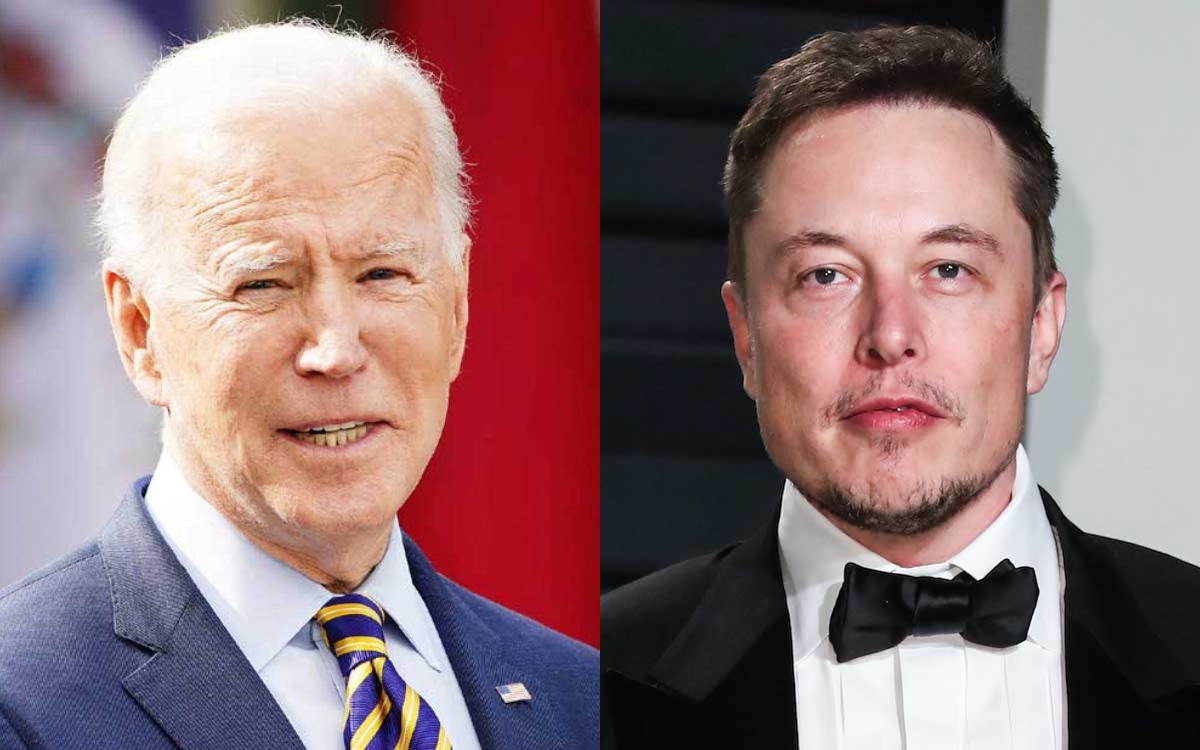 ジョー・バイデンと、イーロン・マスク