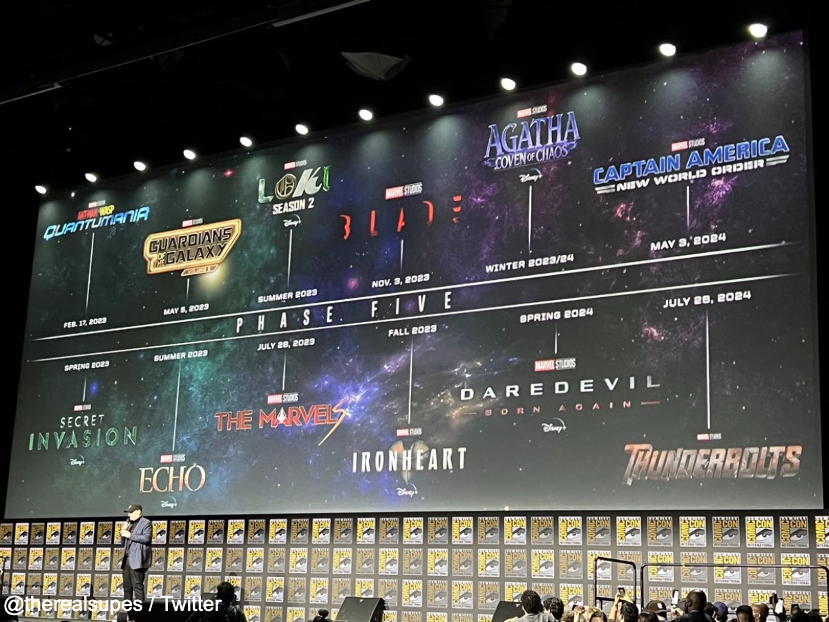 マーベル フェーズ5の発表