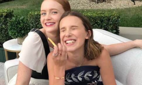 セイディー・シンクとミリー・ボビー・ブラウン
