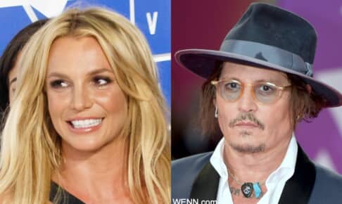 ブリトニー・スピアーズと、ジョニー・デップ