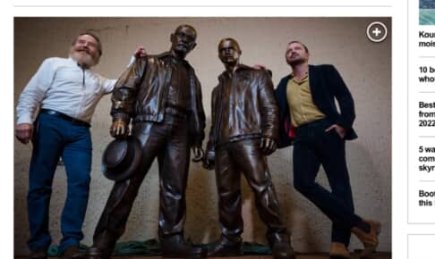 ブライアン・クランストンとアーロン・ポール