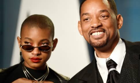 ウィロー・スミスと、ウィル・スミス Photo: Evan Agostini/AP/Shutterstock