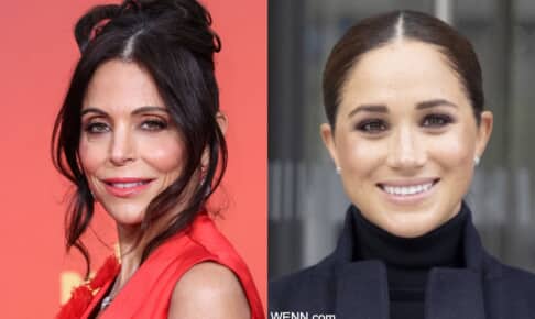 ベサニー・フランケル （Photo: mage Press Agency/NurPhoto/Shutterstock）と、メーガン妃