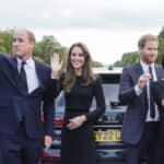 左からウィリアム皇太子、キャサリン妃、ヘンリー王子、メーガン妃 Photo: Chris Jackson WPA Pool/Shutterstock