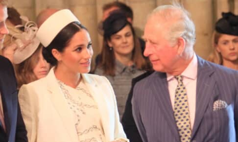 メーガン妃と、チャールズ国王 Photo: Shutterstock