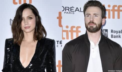 アナ・デ・アルマス、クリス・エヴァンス