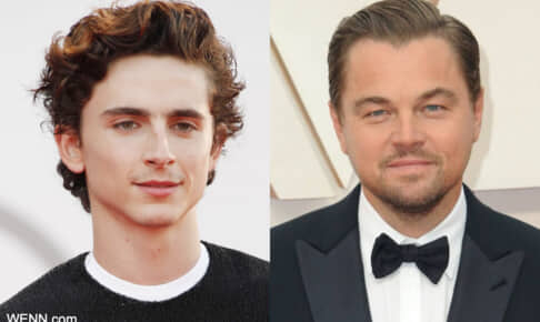 ティモシー・シャラメと、レオナルド・ディカプリオ