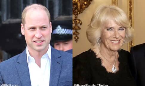 ウィリアム皇太子と、カミラ王妃