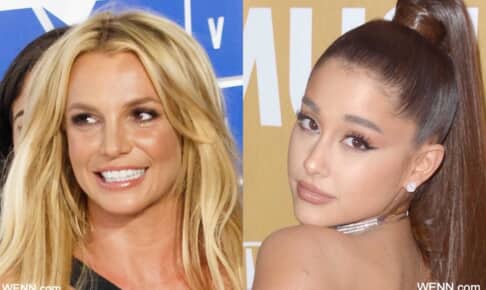 ブリトニー・スピアーズと、アリアナ・グランデ