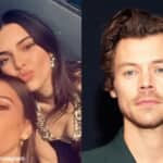 ヘイリー・ビーバー、ケンダル・ジェンナー、ハリー・スタイルズ（Photo: PICJER/imageSPACE/Shutterstock）