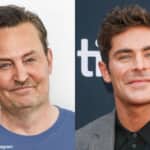 マシュー・ペリーと、ザック・エフロン（Photo: Michael Hurcomb/Shutterstock）
