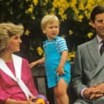 故ダイアナ妃とチャールズ国王、幼いころのウィリアム王子 photo : Historia/Shutterstock