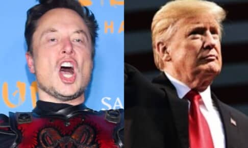 イーロン・マスクとドナルド・トランプ氏 photo : Stephen Lovekin/Shutterstock, @realdonaldtrump / instagram