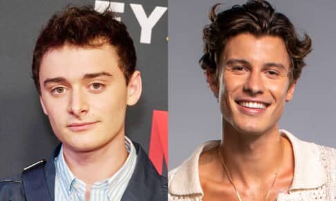 ノア・シュナップ（Photo: Rob Latour/Shutterstock）と、ショーン・メンデス