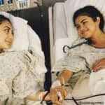 腎臓移植手術後のフランシア・レイサとセレーナ・ゴメス