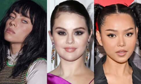 左からビリー・アイリッシュ、セレーナ・ゴメス（Photo: Matt Baron/BEI/Shutterstock）、ベラ・ポーチ（Photo: Reynaud Julien/APS-Medias/ABACA/Shutterstock）