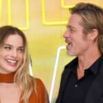 マーゴット・ロビーと、ブラッド・ピット Photo: Anthony Harvey/Shutterstock