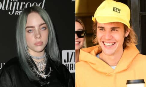 ビリー・アイリッシュとジャスティン・ビーバー