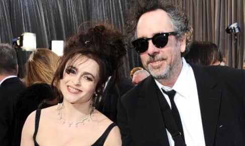 ヘレナ・ボナム＝カーターと、ティム・バートン Photo: Stewart Cook/Shutterstock
