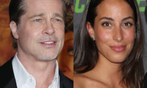 ブラッド・ピットとイネス・デ・ラモン photo : MediaPunch & Matt Baron/BEI/Shutterstock