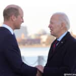 ウィリアム皇太子とジョー・バイデン大統領