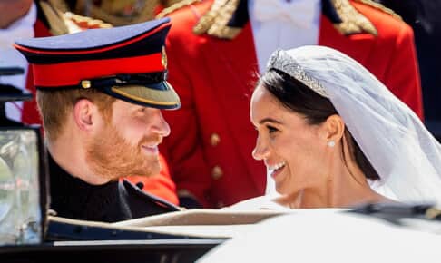 ヘンリー王子とメーガン妃 Photo: David Hartley/Shutterstock