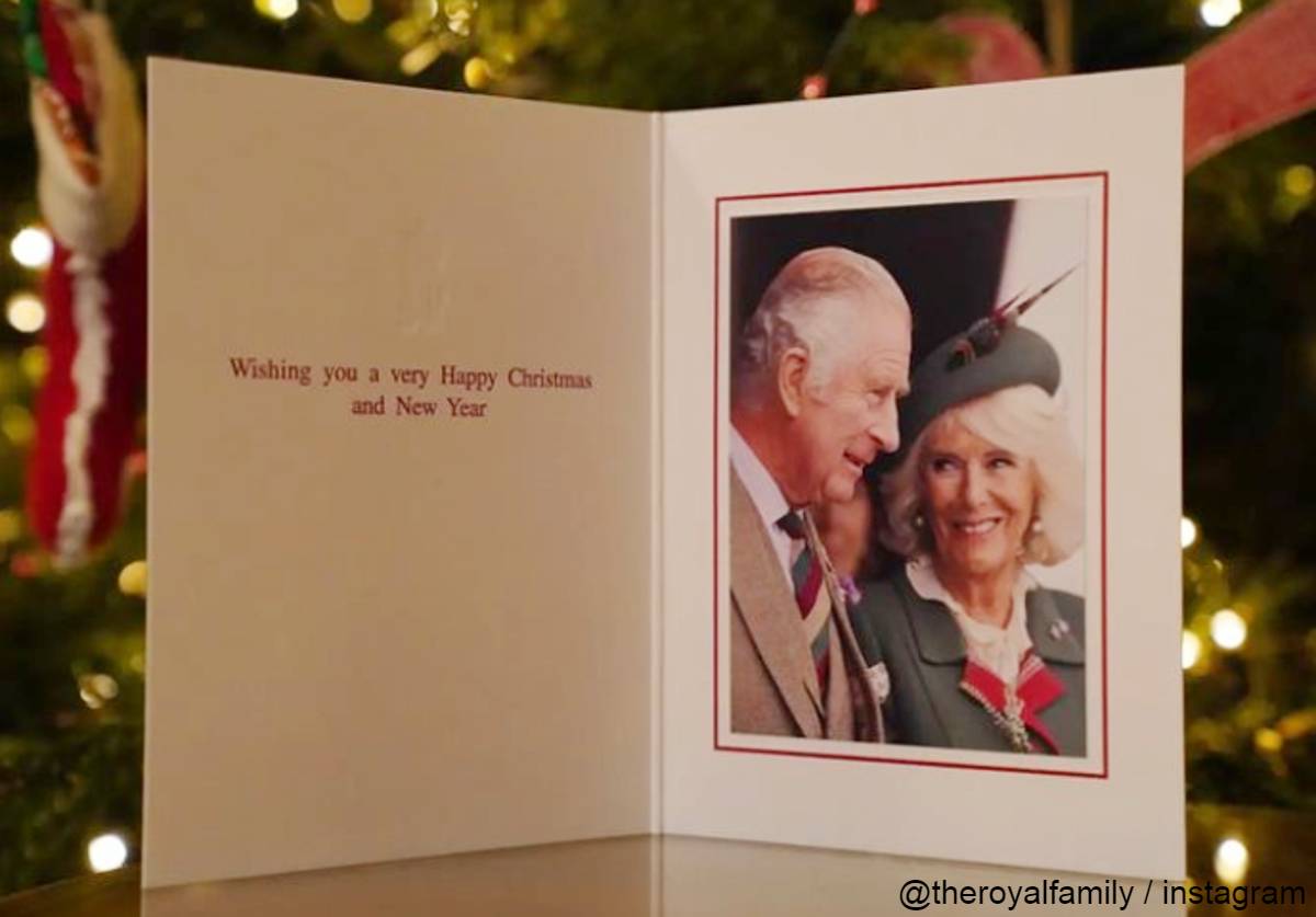チャールズ国王とカミラ王妃のクリスマスカード