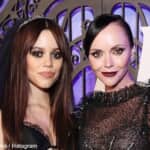 ジェナ・オルテガ（左）、クリスティーナ・リッチ