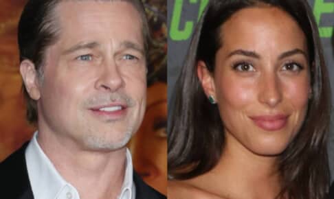 ブラッド・ピットとイネス・デ・ラモン photo : MediaPunch & Matt Baron/BEI/Shutterstock