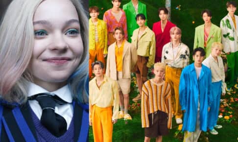 エマ・マイヤーズ（左）、SEVENTEEN