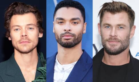 左からハリー・スタイルズ（Photo: PICJER/imageSPACE/Shutterstock）、レジ＝ジーン・ペイジ（Photo: Image Press Agency/NurPhoto/Shutterstock）、クリス・ヘムズワース（Photo: Gregory Pace/Shutterstock）