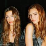 ヘイリー・ビーバー（左）、ケンダル・ジェンナー