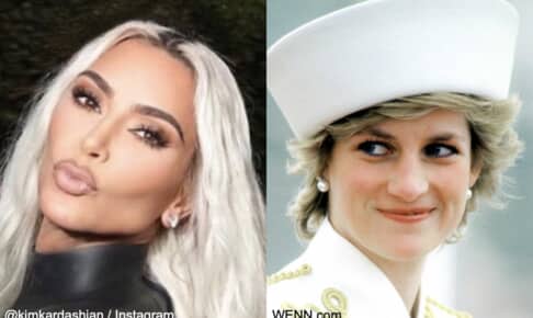 キム・カーダシアンと、故ダイアナ元妃