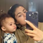 カイリー・ジェンナーと息子のエアくん