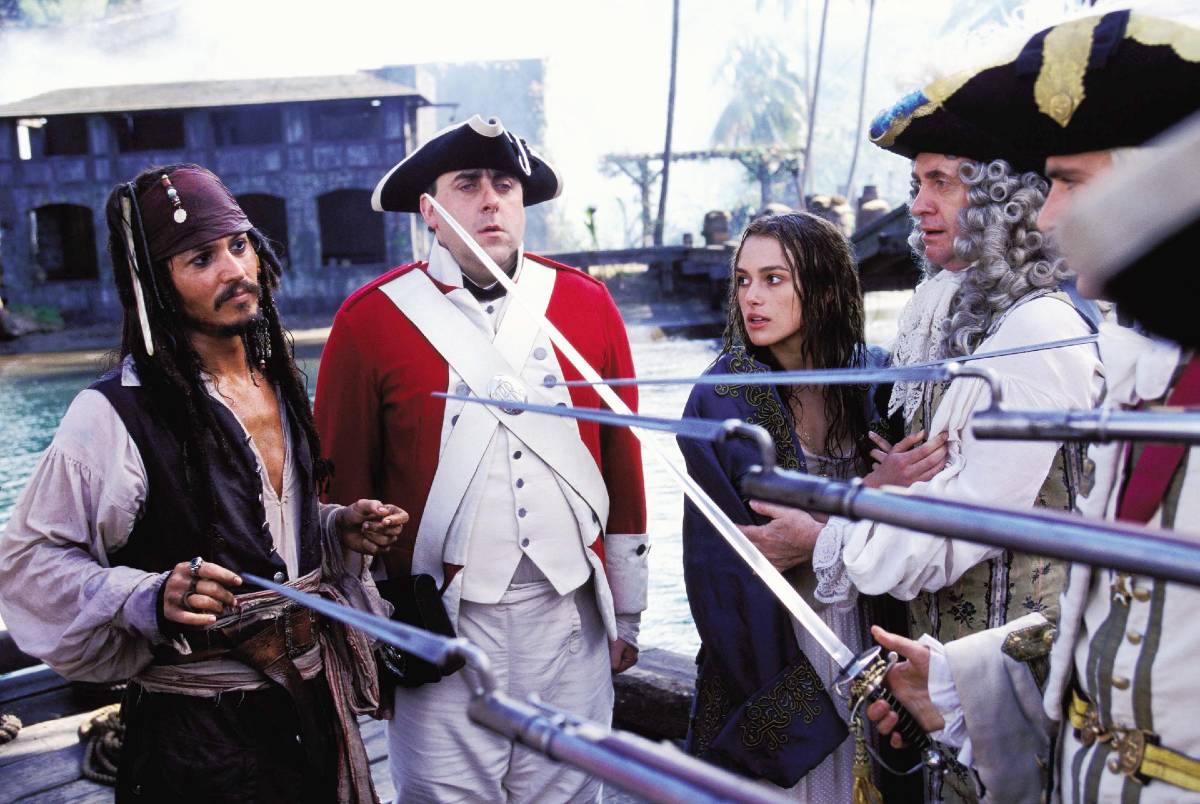 『パイレーツ・オブ・カリビアン／呪われた海賊たち』（2003） Photo： Moviestore/Shutterstock
