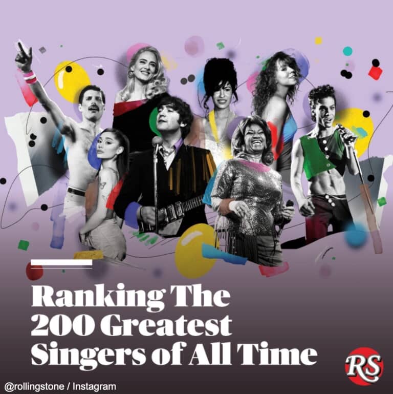 Ray Stone Singer 米ローリング・ストーン誌、「歴史上もっとも偉大な200人のシンガー」を発表! ホイットニー、マライアらを抜いて1位に輝いたのはあの人! さらに ...