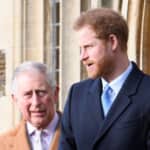 チャールズ国王と、ヘンリー王子 Photo: Tim Rooke/Shutterstock